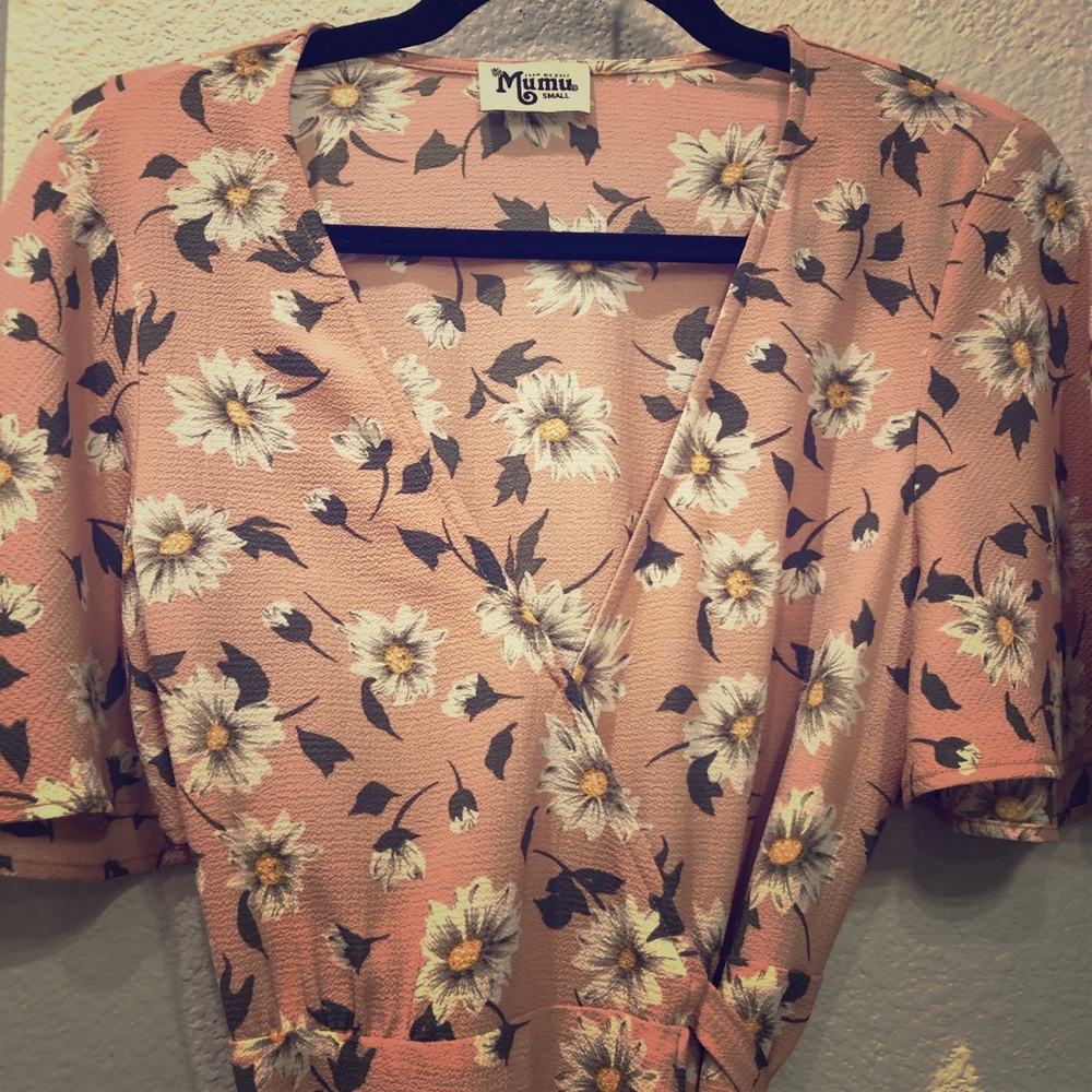 Show me your mumu daisy print Marianne maxi size S